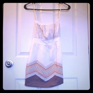 Pattern baby doll top